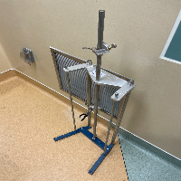 Adjustable Stainless Steel Laboratory Stand with Clamps image 1